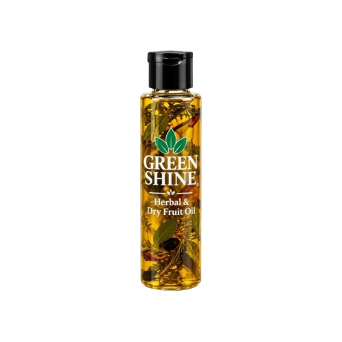 Green Shine Herbal & Dry Fruit Hair Oil 150ml